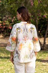 Ziya Floral Printed Linen Set