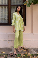 Ziya Green Broderie Set