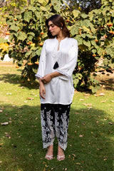 Ziya Ivory Cutwork Salwar Set