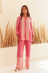 Pink Tie and Dye Co-ord Set