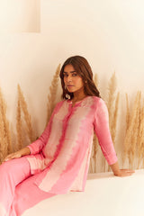 Pink Tie and Dye Co-ord Set