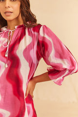 Pink Printed Co-ord Set