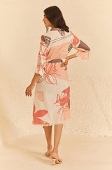 Abstract Midi Dress