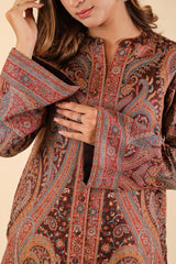 Brown Kaani Set- Inching India