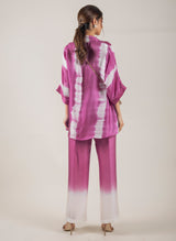PURPLE TIE AND DYE CO-ORD SET