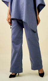 Beautiful Cerulean Blue Kaftan Set -Inching India