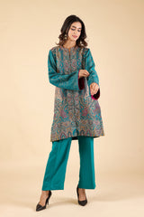 Teal Blue Kaani Set