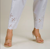 Floral Organza Patchwork Narrow Salwar