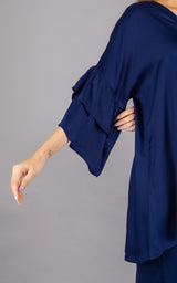 Flowy Navy Blue Co-ord Set