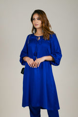 Royal Blue Kurta Set