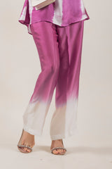 PURPLE TIE AND DYE CO-ORD SET