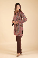 Brown Kaani Set- Inching India