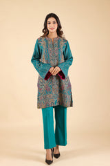 Teal Blue Kaani Set