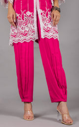 Umang Hot Pink Set with Dupatta