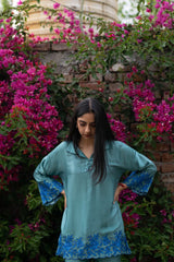 Ocean Blue Women's Co-ord Set Online