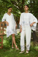 Cream Tropical Breeze Coord Set