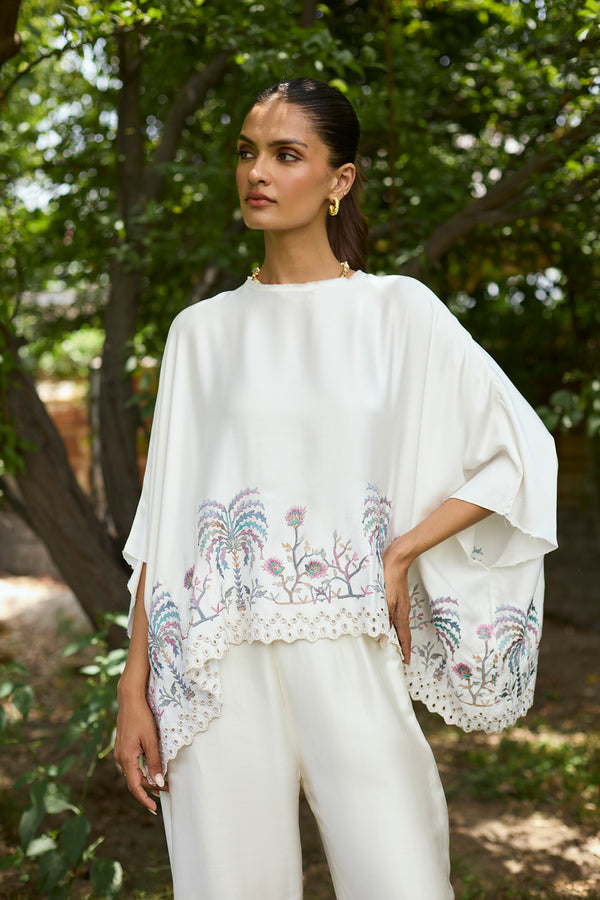 Cream Tropical Breeze Coord Set