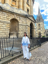 Azure Embroidered Set