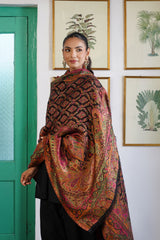 Floral Paisley Multicolor Shawl Gift Box – Wedding & Festive Gifting