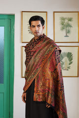Floral Paisley Multicolor Shawl Gift Box – Wedding & Festive Gifting