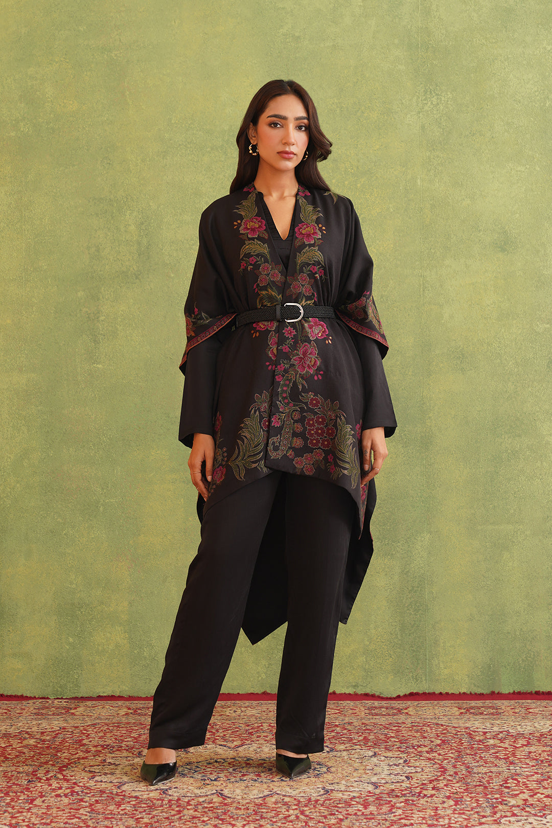 Inhing Discover the Woven Rose Cape from Inching India – INCHING INDIA