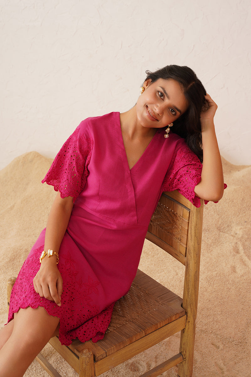 hot pink dress online india Buy Abaya Style Pink Indian Wedding Clothing Online for Women in USA