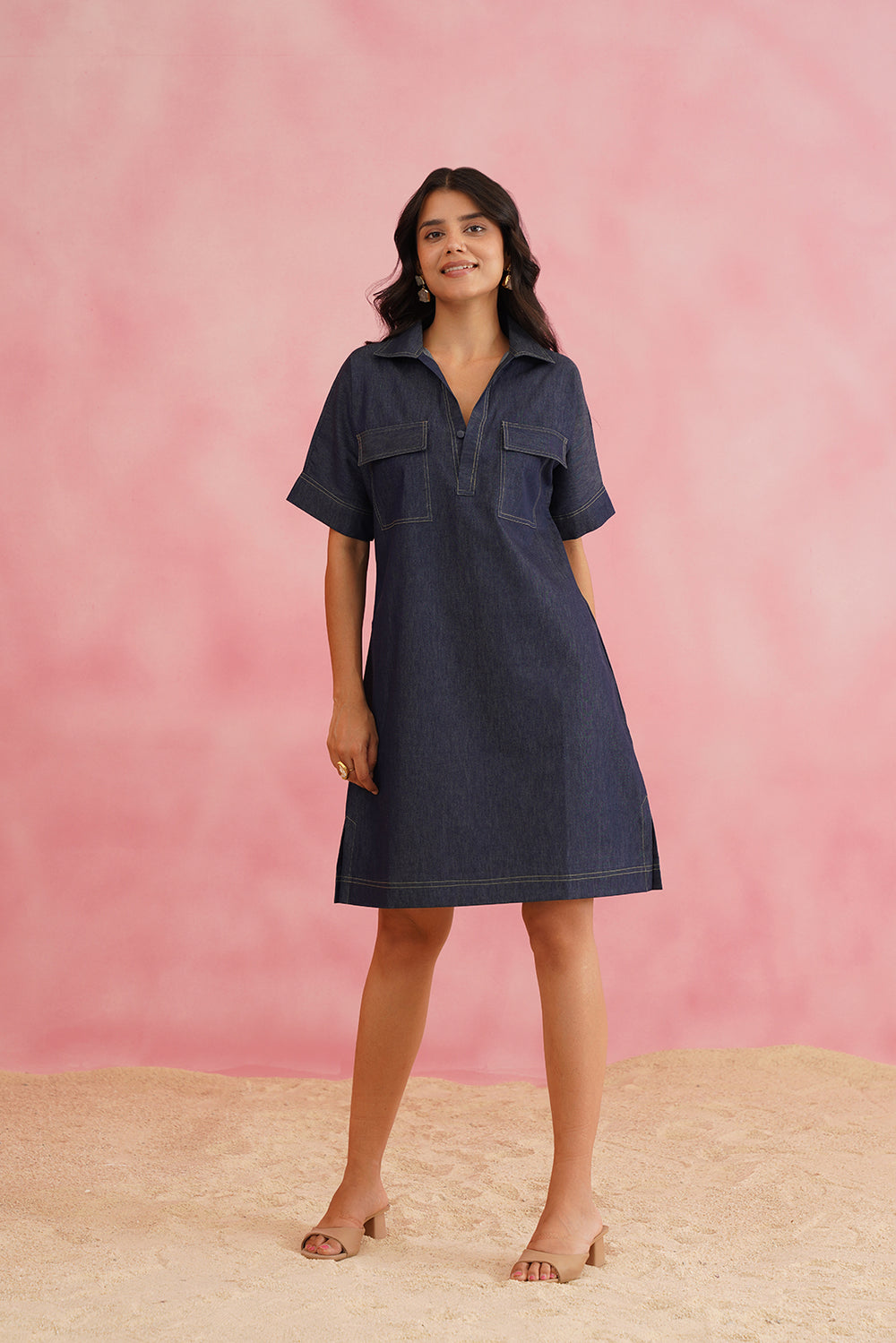 Denim Dress – INCHING INDIA