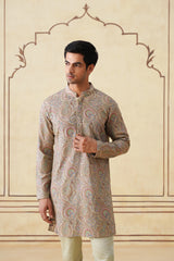 Meher Mint Green Embroidered Kurta Pant