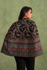 Aafreen Paisley Open Cape
