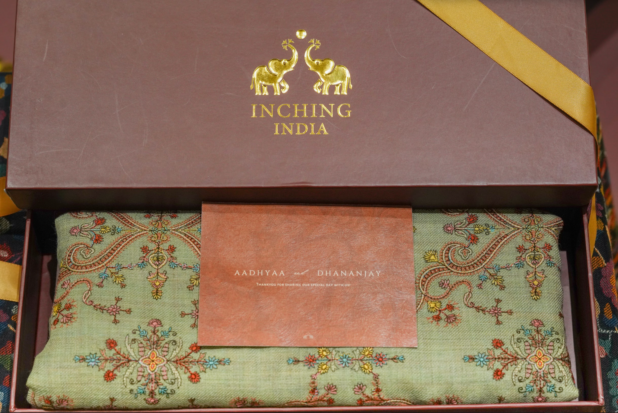 Wedding and return gifts: His & Her sets with monograms