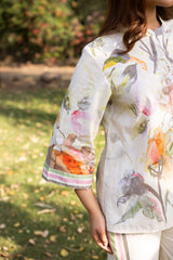 Ziya Floral Printed Linen Set