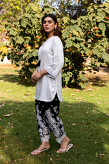 Ziya Ivory Cutwork Salwar Set