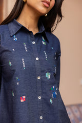 Ziya Denim Lego Embroidered Set