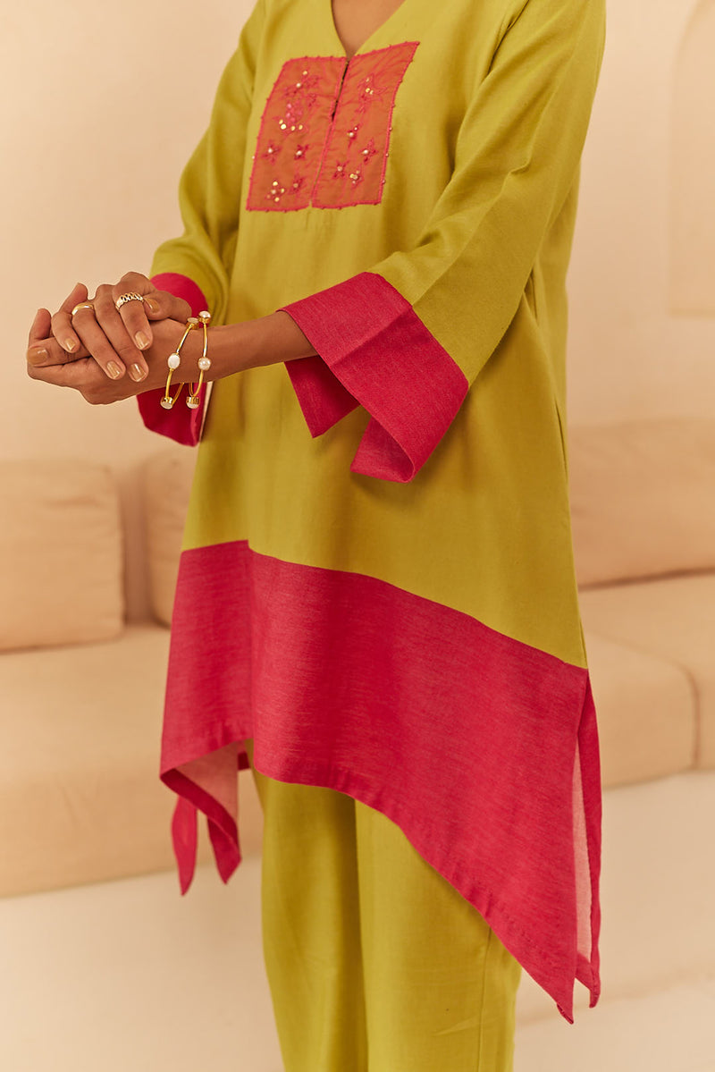 Lime and Hot Pink Set