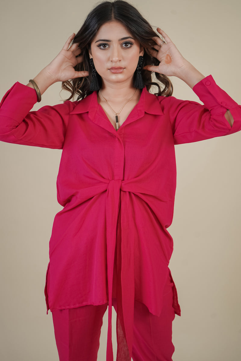 HOT PINK CO-ORD SET