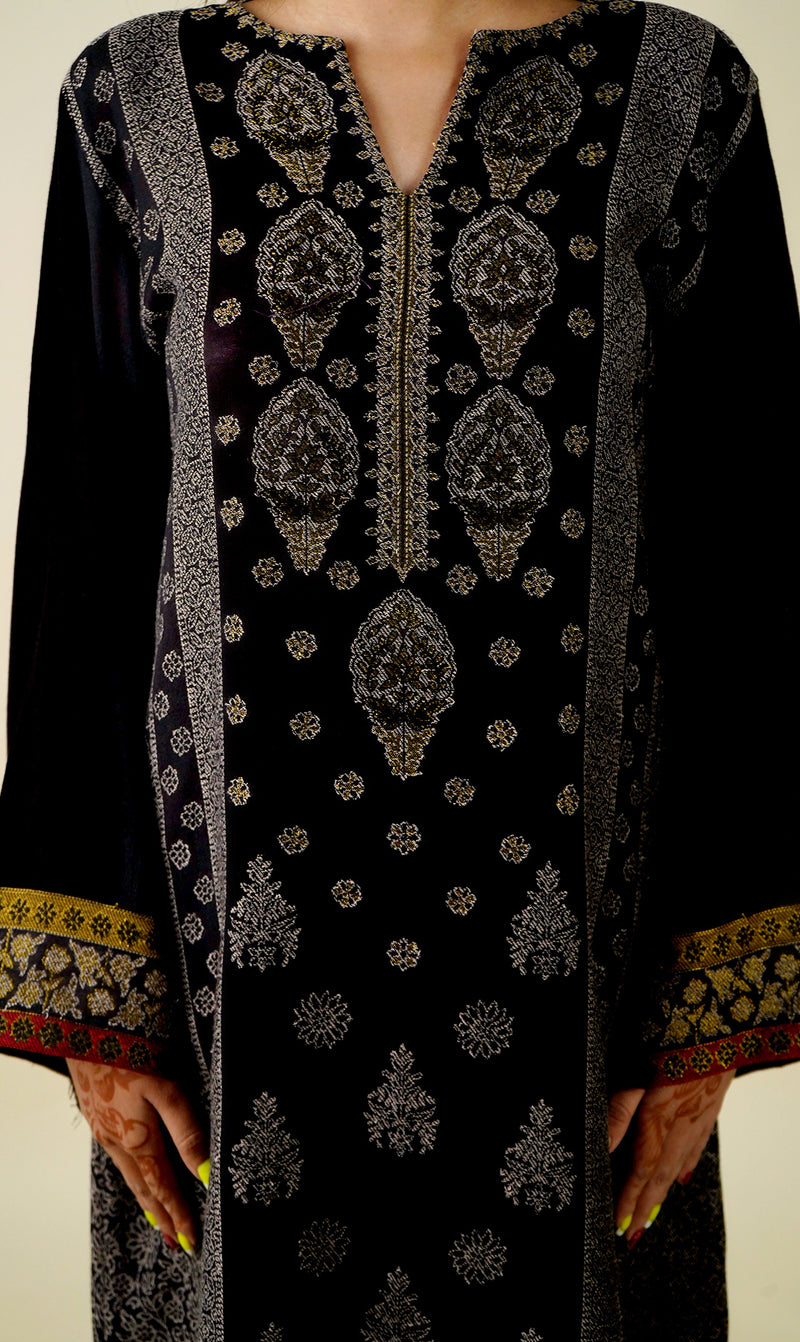 BLACK KAANI SUIT
